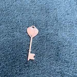 Adorable Key-to-my-Heart Sterling Silver Pendant